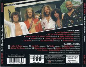 CD April Wine: First Glance / Harder... Faster