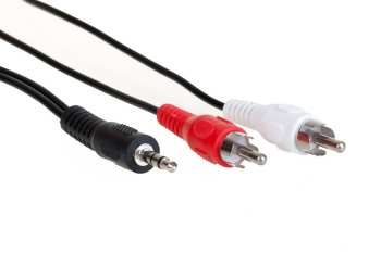 Tontechnik AQ CA42012 3,5 Mm Jack - 2x RCA 1,2m