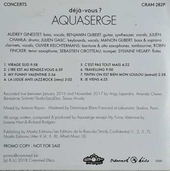CD Aquaserge: Déjà-vous ?