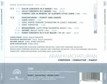 2CD Aram Khatchaturian: Composer - Conductor - Pianist