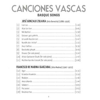 CD Juan Carlos Rodríguez: Canciones Vascas (Basque Songs)