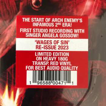 LP Arch Enemy: Wages Of Sin CLR | LTD