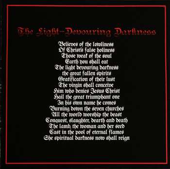 LP Archgoat: The Light-Devouring Darkness CLR