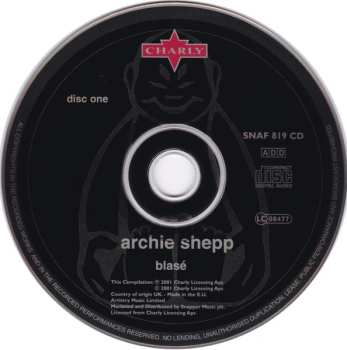 LP Archie Shepp: Live At The Pan-african Festival