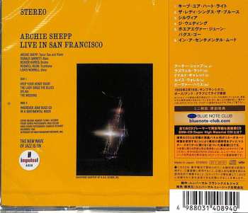 CD Archie Shepp: Live In San Francisco LTD