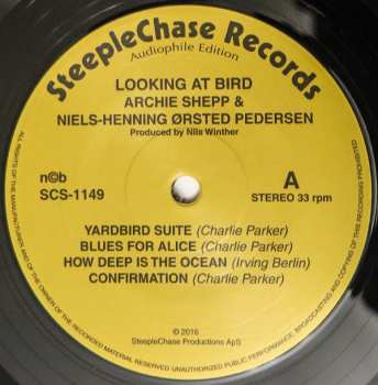LP Archie Shepp: Looking At Bird