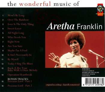 CD Aretha Franklin: Wonderful Music Of 