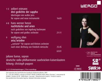 CD Wolfgang Rihm: Unanswered Love