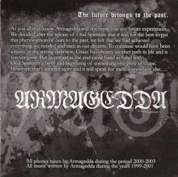 CD Armagedda: Echoes In Eternity