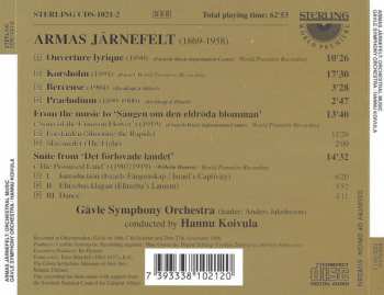 CD Armas Järnefelt: The Orchestral Music Of