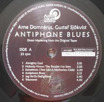 LP Arne Domnérus: Antiphone Blues LTD | NUM