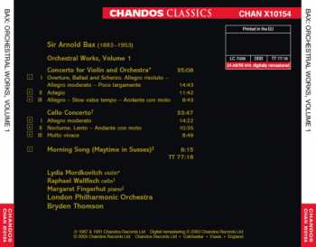 CD Arnold Bax: Orchestral Works, Volume 1