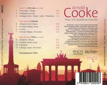 CD Arnold Cooke: Piano Trio, Quartet & Quintet  