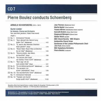 11CD/Box Set Arnold Schoenberg: Pierre Boulez conducts Schoenberg