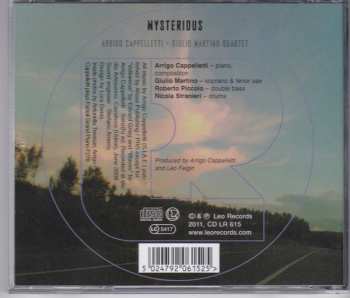 CD Arrigo Cappelletti - Giulio Martino Quartet: Mysterious