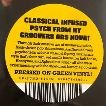 LP Ars Nova: Ars Nova CLR | LTD