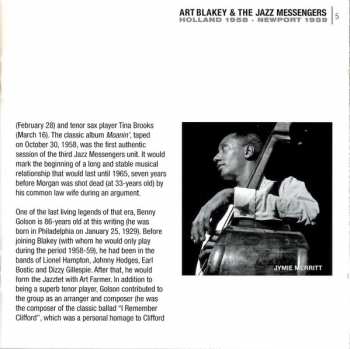 2CD Art Blakey & The Jazz Messengers: Holland 1958 - Newport 1959