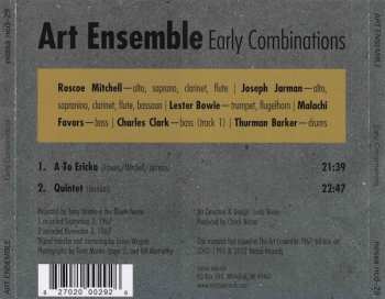 CD The Art Ensemble Of Chicago: Early Combinations