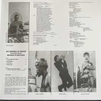 LP The Art Ensemble Of Chicago: Message To Our Folks