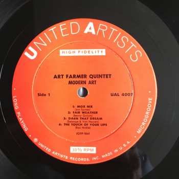 LP Art Farmer: Modern Art