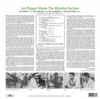 LP Art Pepper: Art Pepper Meets The Rhythm Section
