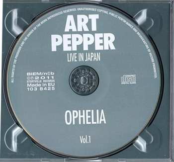 2CD Art Pepper: Live In Japan