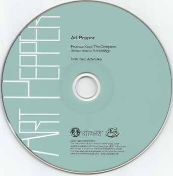 5CD/Box Set Art Pepper: Promise Kept: The Complete Artists House Recordings