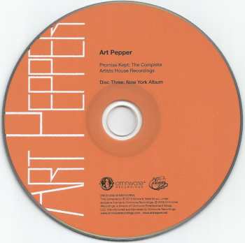 5CD/Box Set Art Pepper: Promise Kept: The Complete Artists House Recordings