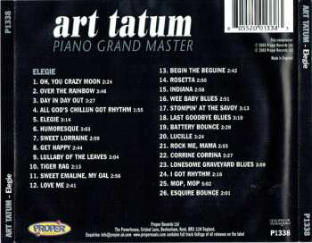 4CD/Box Set Art Tatum: Piano Grand Master