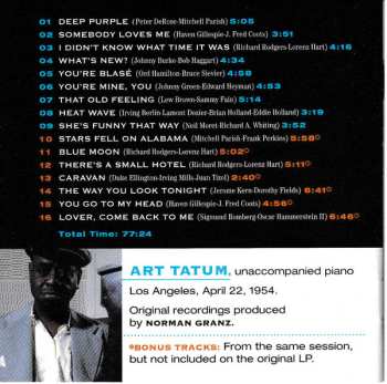 CD Art Tatum: The Greatest Piano Of Them All