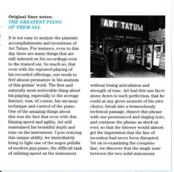 CD Art Tatum: The Greatest Piano Of Them All