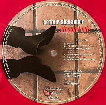 LP Arthur Alexander: Steppin' Out CLR