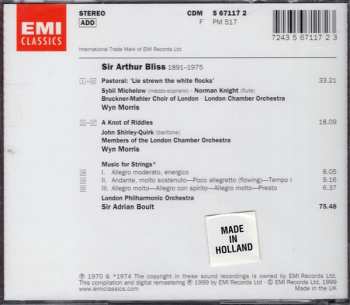 CD Sir Adrian Boult: Pastoral. A Knot Of Riddles. Music For Strings