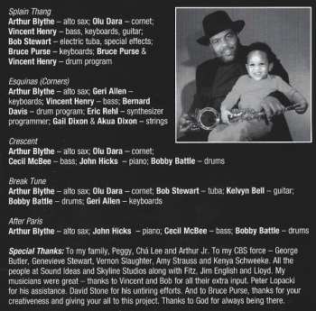 2CD Arthur Blythe: Da-Da / Basic Blythe