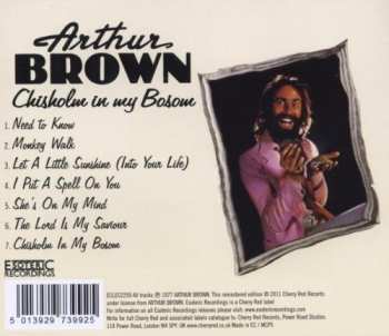 CD Arthur Brown: Chisholm In My Bosom
