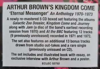 5CD/Box Set Arthur Brown's Kingdom Come: Eternal Messenger (An Anthology 1970-1973)