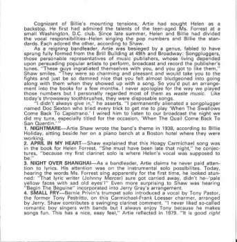 CD Artie Shaw And His Orchestra: The Uncollected Artie Shaw, Vol. 1, 1938