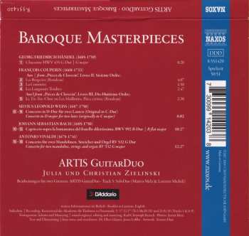 CD Artis GuitarDuo: Baroque Masterpieces