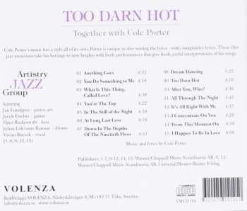 CD Artistry Jazz Group: Too Darn Hot: Together With Cole Porter