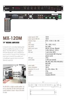 Tontechnik ARTSOUND MX-120M