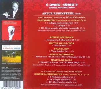 CD Arthur Rubinstein: Grieg, Rachmaninoff And Favorite Encores