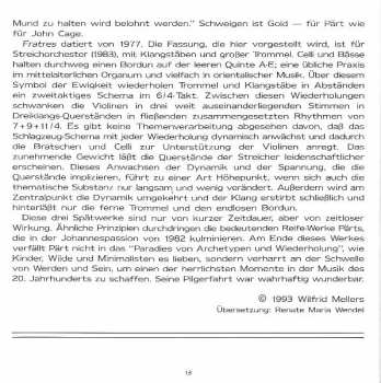 CD Arvo Pärt: Collage