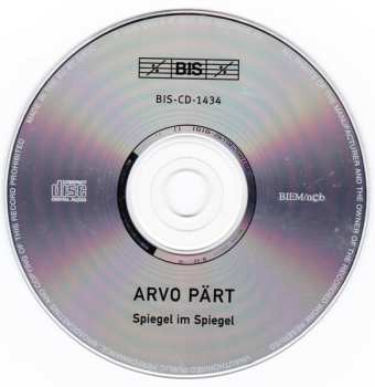 CD Arvo Pärt: Spiegel Im Spiegel