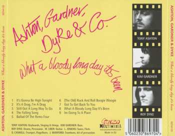 CD Ashton, Gardner & Dyke: What A Bloody Long Day It's Been
