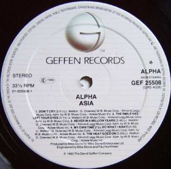 LP Asia: Alpha