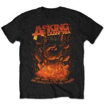 Merch Asking Alexandria: T-Shirt Metal Hand 