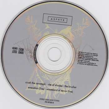 LP Asphyx: Crush The Cenotaph