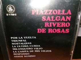 CD Astor Piazzolla: Piazzolla - Salgan - Rivero - De Rosas
