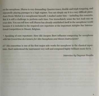 CD Asya Fateyeva: Saxophone