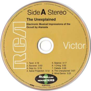 CD Ataraxia: The Unexplained (Electronic Musical Impressions Of The Occult)